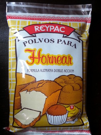 Polvo de horneo formato 500 grs $ 1.260 kilo para pedidos 10 bolsas o más